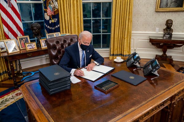 Biden’s Acts as President