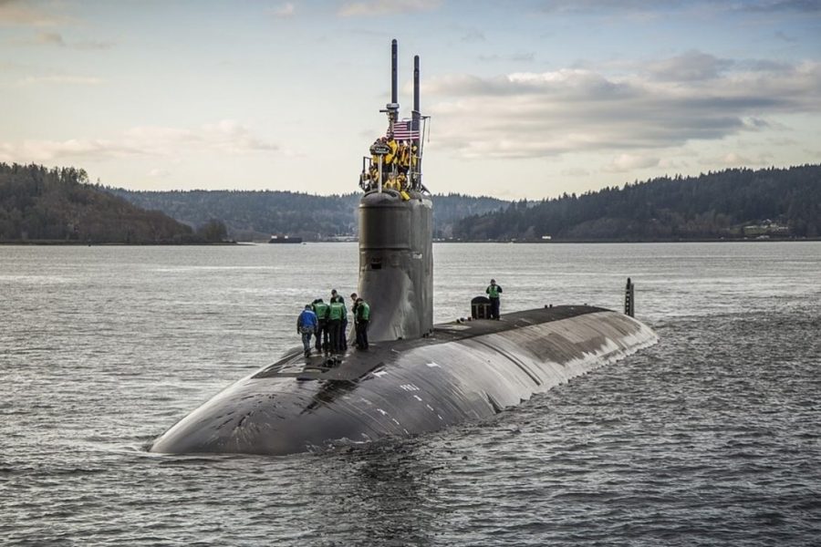 Nuclear Submarine Based in Washington Collides With Unknown Underwater Object Injuring 11