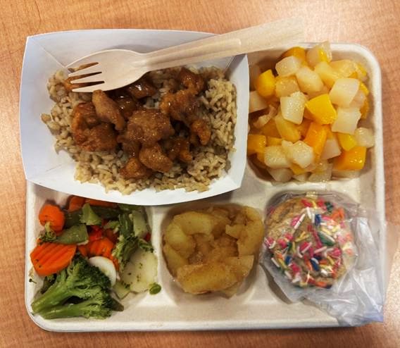 Skyline School Lunch