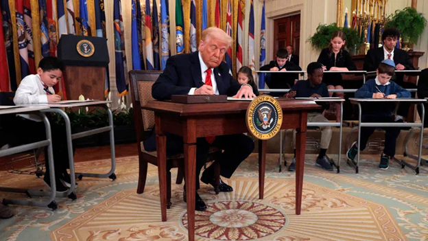 Trump’s executive order: Dismantle the Department of Education